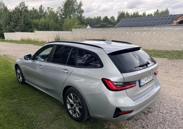 BMW Seria 3 cena 99700 przebieg: 162000, rok produkcji 2019 z Chojnice małe 301